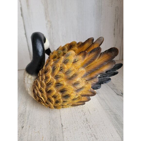 Goose planter bird trinket dish home decor swan unique figure - Picture 6 of 9